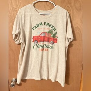 Holiday Time Cream T-Shirt